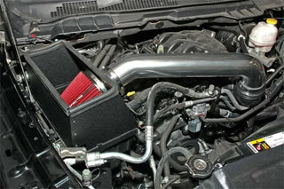 Spectre Air Intake Kit: Ram 1500 V6 3.6L (2011-2024) w/ Red Air Filter and Heat Shield