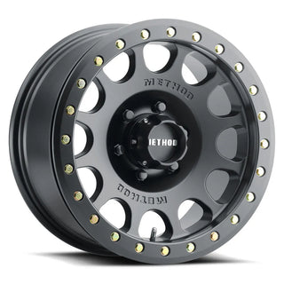 Method Wheels 105 / Beadlock / Matte Black | 17x9 | 5x5 | -38mm/3.5"