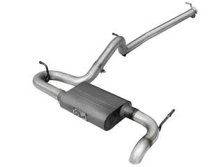 AFE Scorpion Aluminized Steel Cat-Back Exhaust System: Jeep Wrangler JK 2007 - 2018 (3.6L & 3.8L V6 2-Door Models)