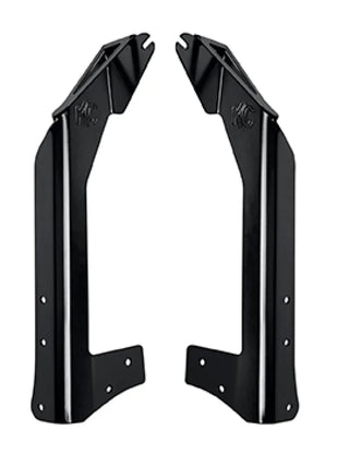 KC HiLiTES 50" Light Bar Windshield Mount Brackets: Jeep Wrangler JK 2007-2018