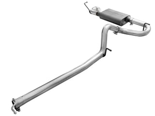 AFE Scorpion Aluminized Steel Cat-Back Exhaust System: Jeep Wrangler JK 2007 - 2018 (3.6L & 3.8L V6 2-Door Models)