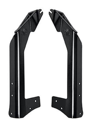 KC HiLiTES 50" Light Bar Windshield Mount Brackets: Jeep Wrangler JK 2007-2018