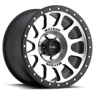 Method Wheels 305 / NV / Machined - Matte Black Lip | 18x9 | 6x5.5 | 18/5.75"
