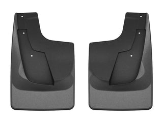 WeatherTech No-Drill Rear Mudflaps: Ram 1500 (2025-2026) - Black