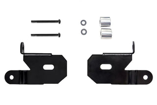 KC HiLiTES A-Pillar Light Mount Brackets (F&R): Jeep Wrangler JL 2018-26 / Gladiator JT 2020-24