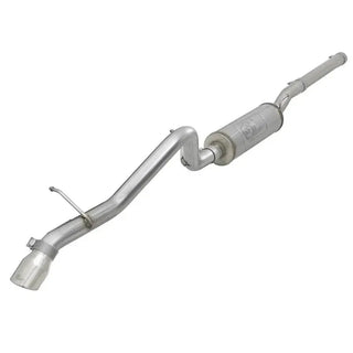AFE MACH Force-Xp Hi-Tuck Cat-Back Exhaust System (Polished Tip): Jeep Wrangler JK 2007 - 2018 (3.6L & 3.8L V6)