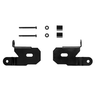 KC HiLiTES A-Pillar Light Mount Brackets (F&R): Jeep Wrangler JL 2018-26 / Gladiator JT 2020-24
