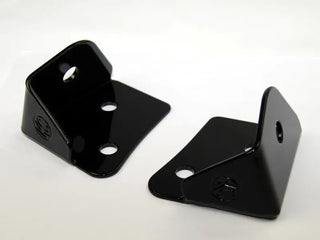 KC HiLiTES Windshield Hinge Light Mount Brackets: Jeep Wrangler JK 2007-2018
