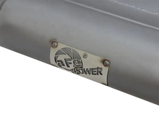 AFE Scorpion 2-1/2" Aluminized Steel Axle-Back Exhaust System (Polished Tip): Jeep Wrangler JK 2007 - 2018 (3.6L & 3.8L V6)