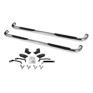 Go Rhino 4000 Series 3" Round Tube Side Steps - Cab Length: Fits Dodge / Ram 2500 & 3500 (02-26)