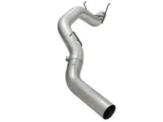 aFe Large Bore-HD 5" 409 SS DPF-Back Exhaust No Tip (REAR): RAM 2500/3500 2013-2018 6.7L