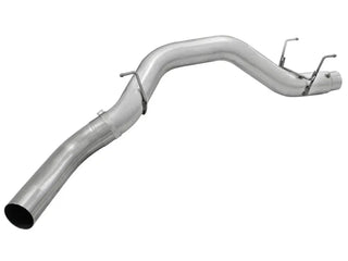 aFe Large Bore-HD 5" 409 SS DPF-Back Exhaust No Tip (REAR): RAM 2500/3500 2013-2018 6.7L
