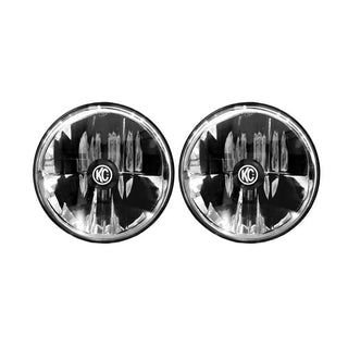 KC HiLiTES Gravity LED 7" Headlights (FRONT): Jeep Wrangler JK 2007-2018