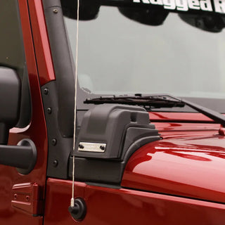 Rugged Ridge XHD Low-Mount Snorkel: Jeep Wrangler (07-18) / Grand Cherokee (05-10)