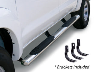Go Rhino 4in OE Xtreme Sidestep Kit w/ Brackets: Fits Dodge / Ram (02-26) - SS
