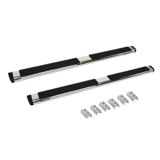 Go Rhino 6in OE Xtreme SS SideSteps Kit w/ Brackets (F&R): Fits Dodge / Ram (02-26)