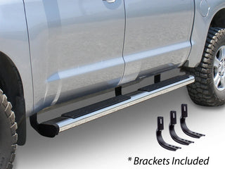 Go Rhino 6in OE Xtreme SS SideSteps Kit w/ Brackets (F&R): Fits Dodge / Ram (02-26)