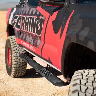 Go Rhino Vertex V3 Sidestep w/ Brackets: Fits Most Dodge Ram Models (2002-2010)