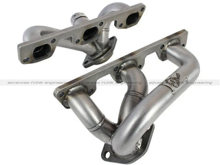 aFe Twisted Steel SS-409 SS Header: Jeep Wrangler 3.8L V6 / Grand Cherokee 3.8L V6 (05-18)