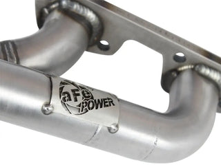 aFe Twisted Steel SS-409 SS Header: Jeep Wrangler 3.8L V6 / Grand Cherokee 3.8L V6 (05-18)