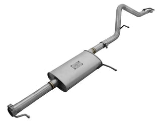 AFE Scorpion Aluminized Steel Cat-Back Exhaust System: Jeep Wrangler JK 2007 - 2018 (3.6L & 3.8L V6 4-Door Models)
