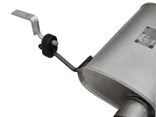 AFE Scorpion Aluminized Steel Cat-Back Exhaust System: Jeep Wrangler JK 2007 - 2018 (3.6L & 3.8L V6 4-Door Models)
