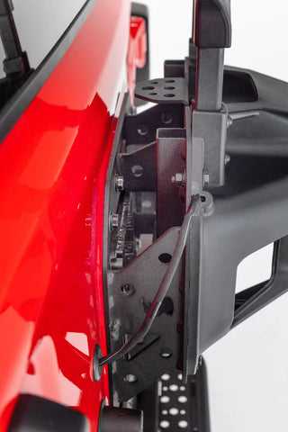 Go Rhino Rockline Spare Tire Relocation Kit: Fits Most Jeep Wrangler Models (2007-2026)