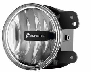 KC HiLiTES 4" Gravity LED G4 SAE Fog Light (FRONT): Jeep Wrangler JK 2010-2018