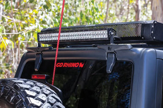 Go Rhino Hard Top Rear Light Mount: Jeep Wrangler / Gladiator (07-26)