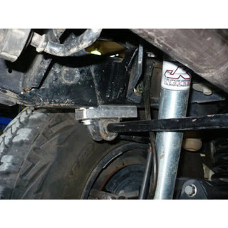 Synergy Billet Aluminum Rear Sway Bar Drop Bracket Kit 1.0in Drop (REAR): Jeep Wrangler 07-18