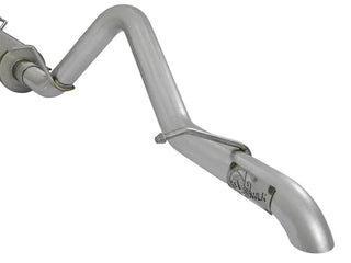 aFe Scorpion 2.5" Cat-Back Exhaust System Hi-Tuck (REAR): Jeep Wrangler JK 2007-2018 3.8/3.6L