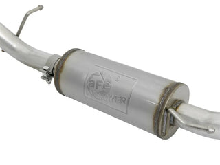 aFe Scorpion 2.5" Cat-Back Exhaust System Hi-Tuck (REAR): Jeep Wrangler JK 2007-2018 3.8/3.6L