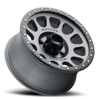Method Wheels 305 / NV / Titanium - Matte Black Lip | 17x8.5 | 6x5.5 | 0/4.75"