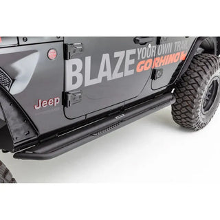 Go Rhino Dominator Extreme DS SideSteps Kit (F&R): Jeep Wrangler (07-26)