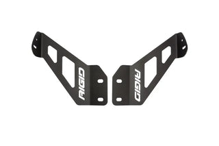Rigid Industries 20" Adapt Hood Light Mount (FRONT): Jeep Wrangler JL 2018-26 / Gladiator JT 2020-25