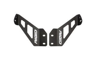 Rigid Industries 20" Adapt Hood Light Mount (FRONT): Jeep Wrangler JL 2018-26 / Gladiator JT 2020-25