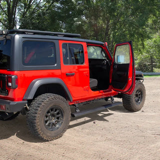 Go Rhino VoltStep Electric Running Board Kit (4DR): Jeep Wrangler (07-26)