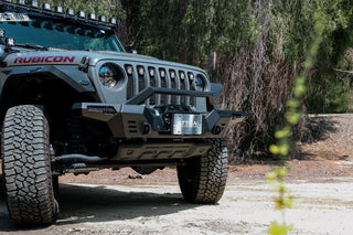 Attica 4x4 Frontier Series Front Bumper: Jeep Wrangler 2018-2024