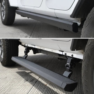 Go Rhino VoltStep Electric Running Board Kit (4DR): Jeep Wrangler (07-26)