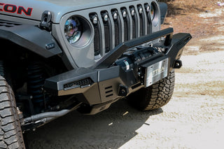 Attica 4x4 Frontier Series Front Bumper: Jeep Wrangler 2018-2024