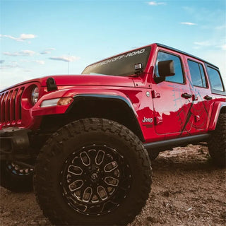 Rigid Industries A-Pillar Mount Kit (FRONT): Jeep Wrangler JL 2018-26 / Gladiator JT 2020-25