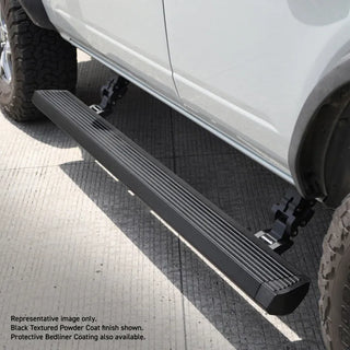 Go Rhino VoltStep Electric Running Board Kit (4DR): Jeep Wrangler (07-18) w/ Bedliner Coating