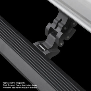 Go Rhino VoltStep Electric Running Board Kit (4DR): Jeep Wrangler (07-18) w/ Bedliner Coating