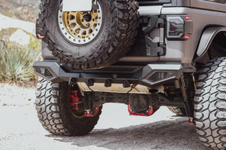 Attica 4x4 Terra Series Rear Bumper: Jeep Wrangler 2018-2024