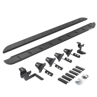 Go Rhino RB10 Slim Running Boards Kit w/ Brackets: Jeep Wrangler (07-18)