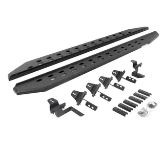 Go Rhino RB20 Slim Line Running Boards Kit w/ Brackets: Jeep Wrangler (07-18)