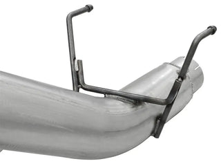 aFe Atlas 5" Aluminized Steel DPF-Back Exhaust No Tip (REAR): RAM 2500 / 3500 2013-2018 6.7L