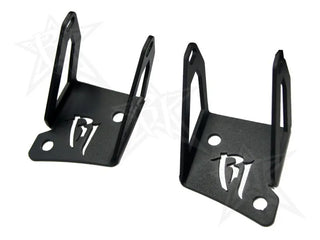 Rigid Industries PRO A-Pillar Mounts (S/S) (F&R): Jeep Wrangler JK 2007-2018
