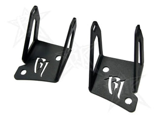 Rigid Industries PRO A-Pillar Mounts (S/S) (F&R): Jeep Wrangler JK 2007-2018