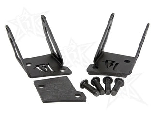 Rigid Industries PRO A-Pillar Mounts (S/S) (F&R): Jeep Wrangler JK 2007-2018